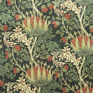 Customizable Cotton Tablecloth Scottish Thistle by William Morris, Perfect for Mother’s Day