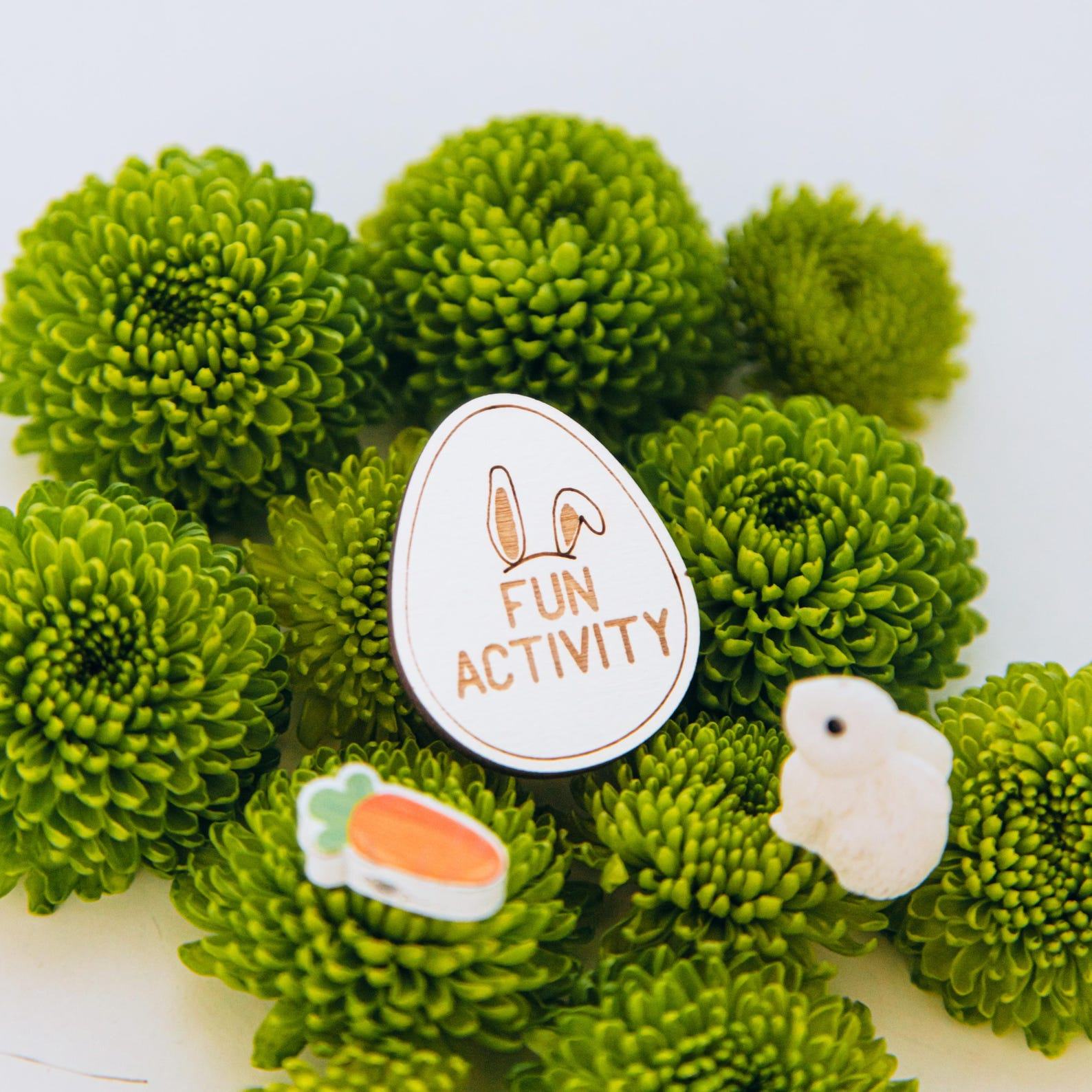 Cute Wooden Easter Tokens  Egg Hunt Rewards, Basket Fillers & Kids’ Activities