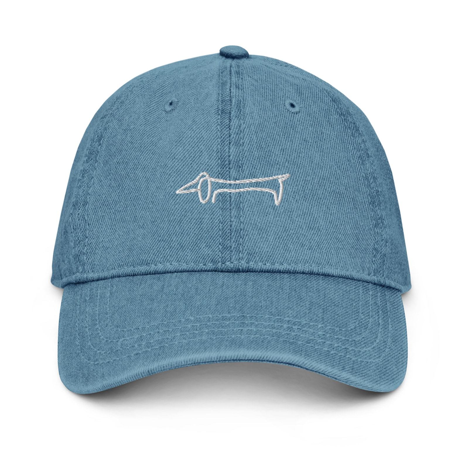 Dachshund Picasso Cap Embroidered Sausage Dog Hat for Dog Lovers, Puppy Owners, and Dog Moms