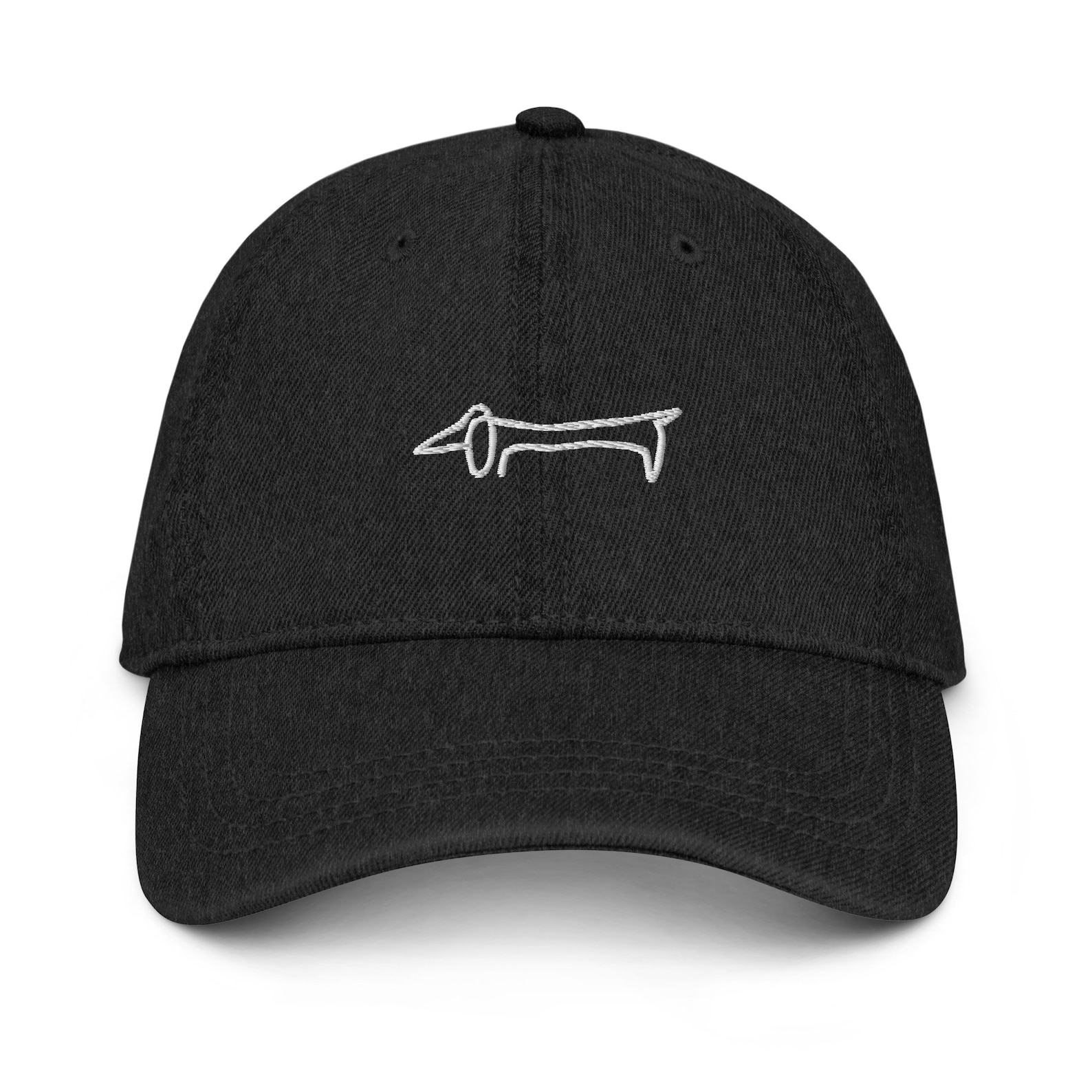 Dachshund Picasso Cap Embroidered Sausage Dog Hat for Dog Lovers, Puppy Owners, and Dog Moms
