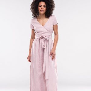 DARA Breezy Linen Maxi Dress for Effortless Summer Style