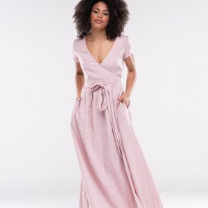 DARA Breezy Linen Maxi Dress for Effortless Summer Style