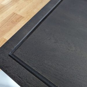 Dark Gray Farmhouse Stove Cover – Noodle Board – Cutting Board Tray – Gas & Electric Stove Top Protector