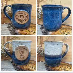 Design Your Own Personalized Red Stoneware Mug Create a Unique Masterpiece