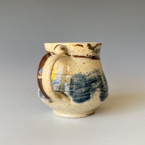 Distant Hills Symphony of Colors Ceramic Coffee Mug for a Vibrant Morning Ritual