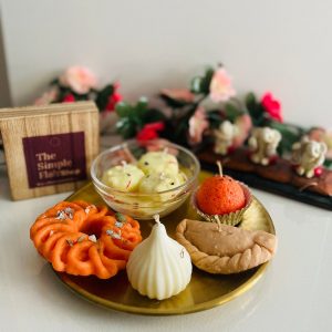 Diwali Delights Aromatic Candles with Enchanting Mithai Scents