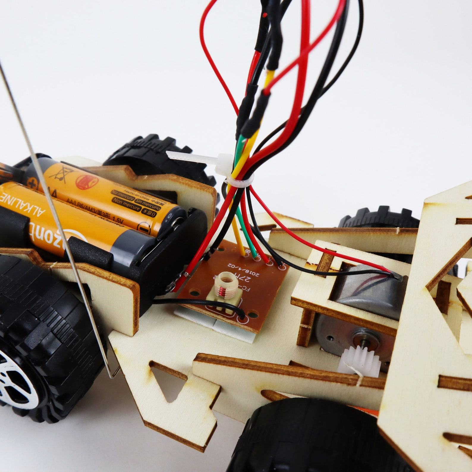 DIY Radio Controlled Car Kit STEM Learning Adventure for Curious Kids
