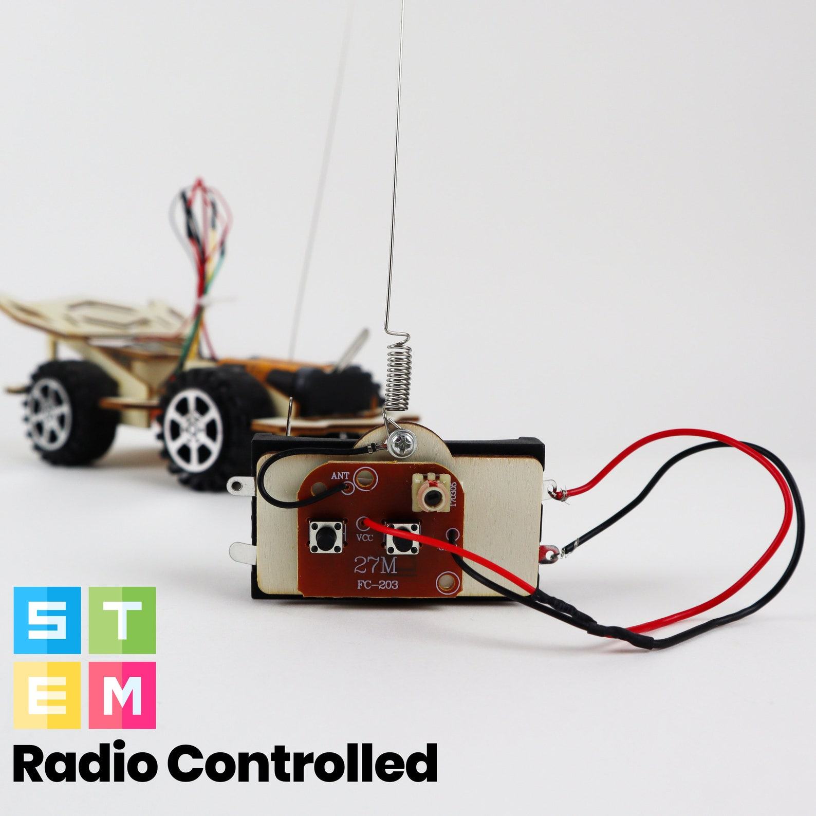 DIY Radio Controlled Car Kit STEM Learning Adventure for Curious Kids