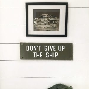 Don’t Give Up The Ship Boho Beach Wall Tapestry for Summer Vibes