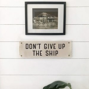 Don’t Give Up The Ship Boho Beach Wall Tapestry for Summer Vibes
