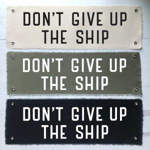 Don’t Give Up The Ship Boho Beach Wall Tapestry for Summer Vibes