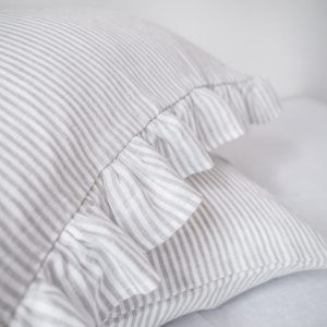 Dreamy Linen Pillowcase Embrace the Elegance of Ruffles