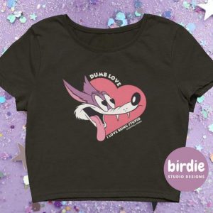 Dumb Love I Love Being Stupid Crop Top | Chappell Roan Baby Tee