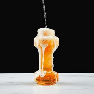 Dumbbell Beer Glass The Interesting  Item for Fitness Enthusiasts and Beer Lovers
