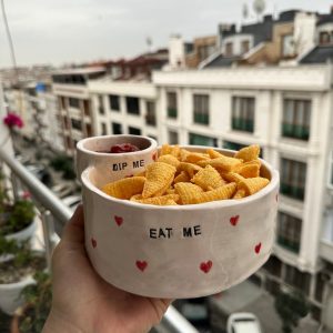 Eat me Dip me Chip and Dip Bowl (Factory Second)