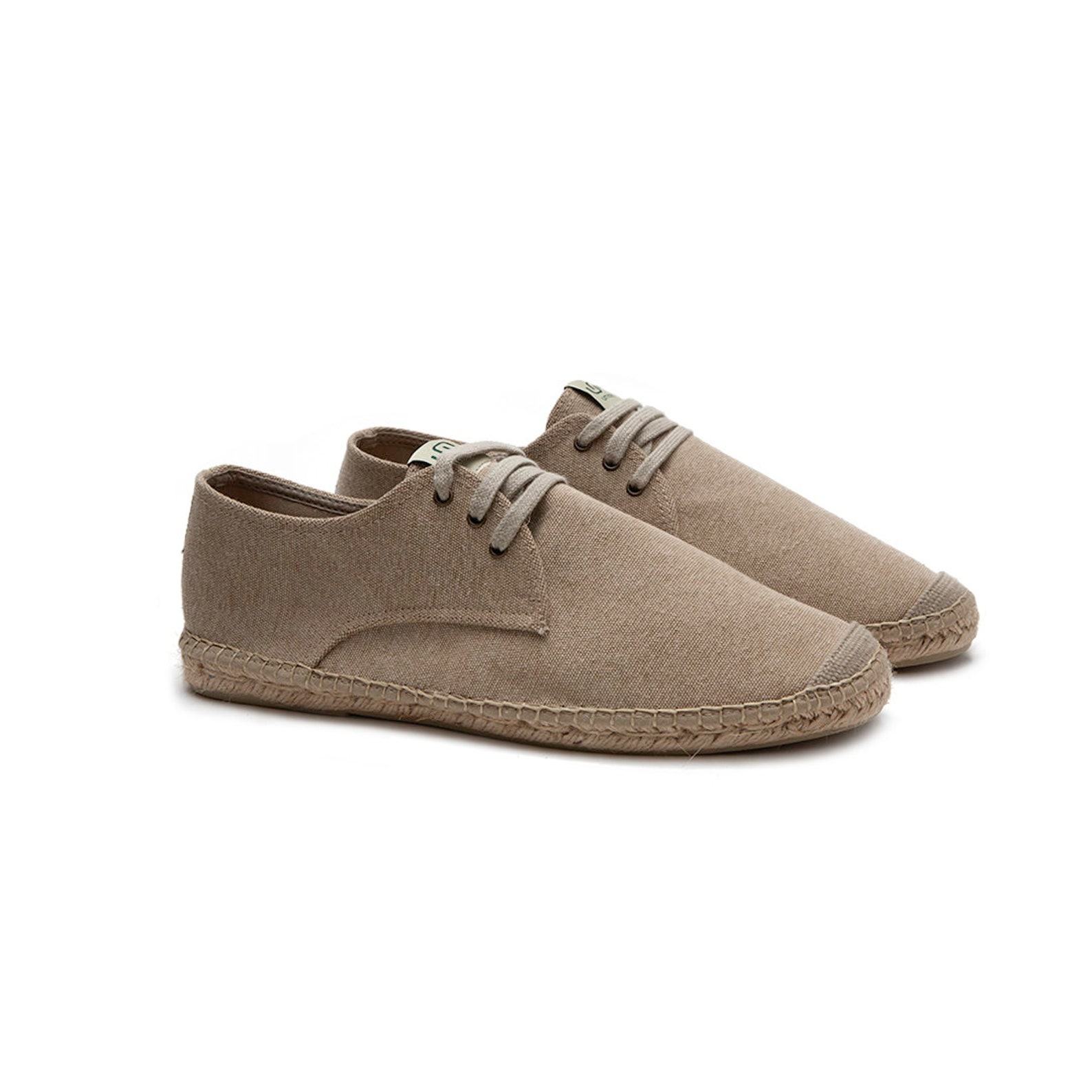 Eco-Conscious Espadrilles Lace-Up Comfort from Recycled Plastics