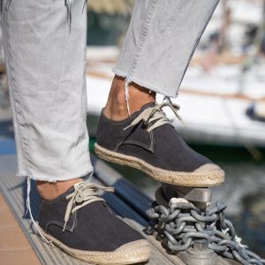 Eco-Conscious Espadrilles Lace-Up Comfort from Recycled Plastics