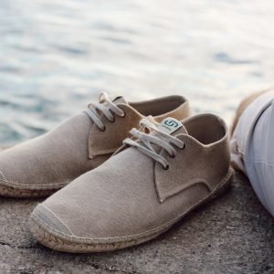 Eco-Conscious Espadrilles Lace-Up Comfort from Recycled Plastics