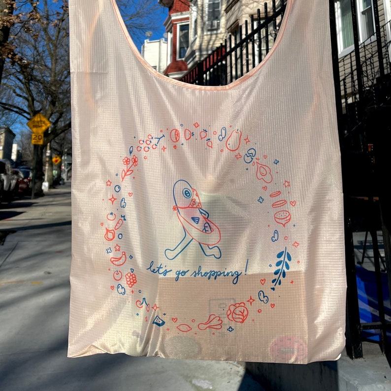 Eco-Friendly Sardine Squad Reusable Grocery Bag for Sustainable Shopping