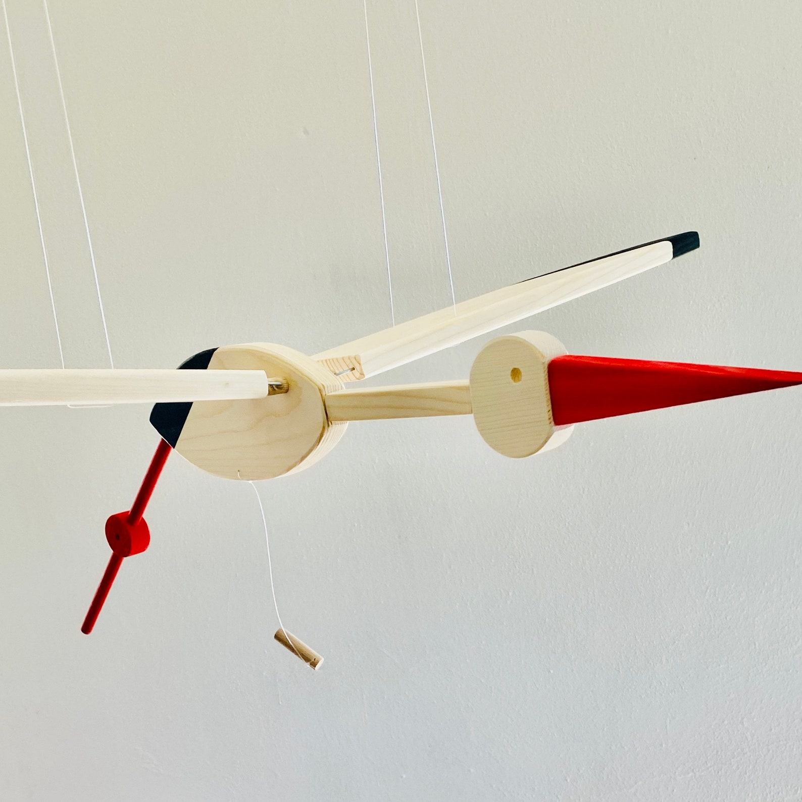 Eco-Friendly Stork Nursery Mobile A Cherished Item for New Parents