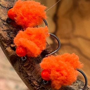 Eggstasy Egg Euro Nymphing Tungsten Jig Fly 3-Pack of Precision Fishing Flies for Euro Nymphing Success