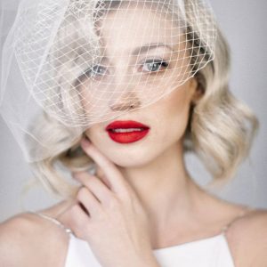 Elegant Double Birdcage Veil A Touch of Vintage Charm for Your Wedding Day