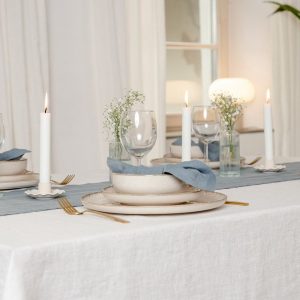 Elegant Linen Tableware Sustainable Napkins and Placemats for a Refined Dining Experience