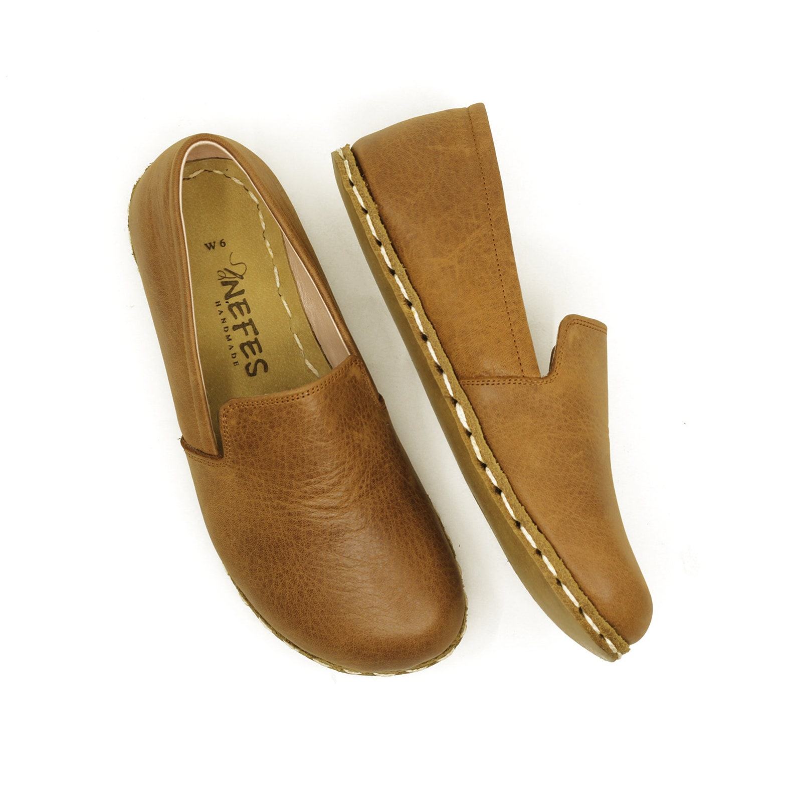 Elevate Your Style and Well-being Grounding Brown Loafers for Men