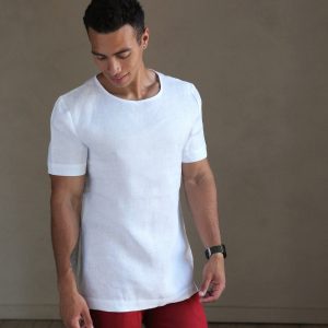 Elevate Your Style Premium Linen T-Shirt for Men – Sustainable, Breathable, and Effortlessly Chic