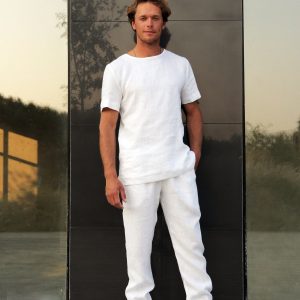Elevate Your Style Premium Linen T-Shirt for Men – Sustainable, Breathable, and Effortlessly Chic
