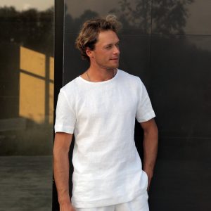Elevate Your Style Premium Linen T-Shirt for Men – Sustainable, Breathable, and Effortlessly Chic