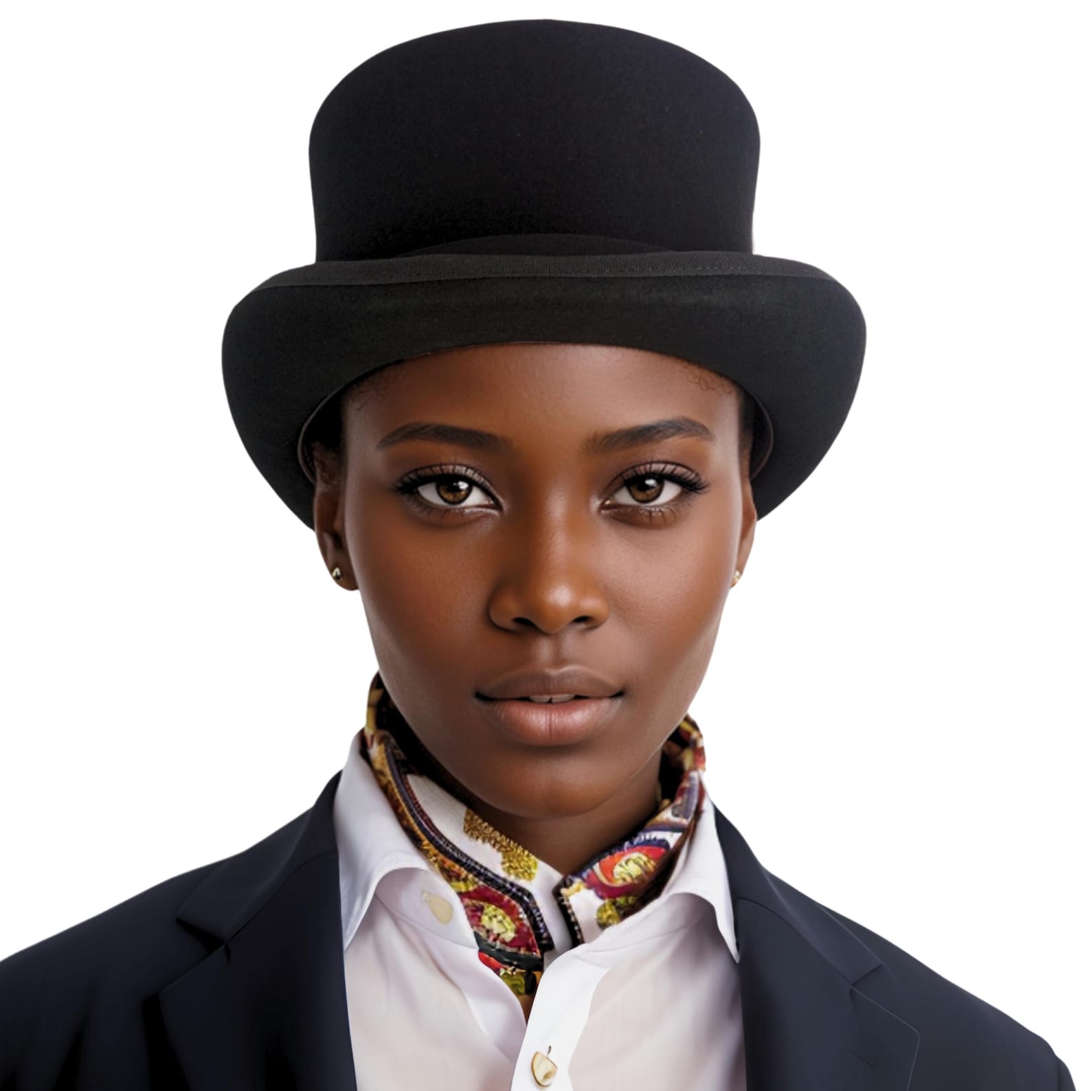 Elite Stiff Wool Felt Black Top Hat The Quintessential Accessory for Formal Occasions