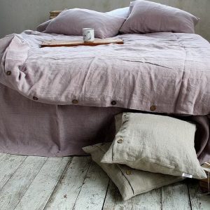 Embrace the Serenity of Nature Soft Linen Duvet Covers from Lithuania