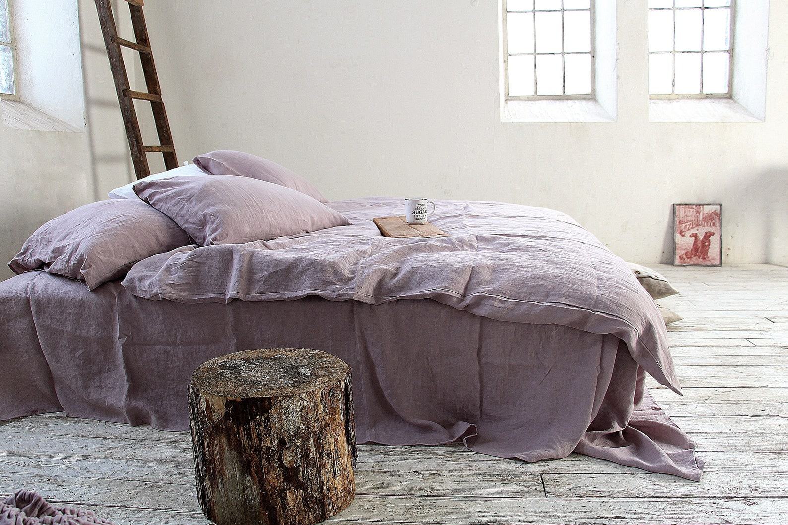 Embrace the Serenity of Nature Soft Linen Duvet Covers from Lithuania - Image 3