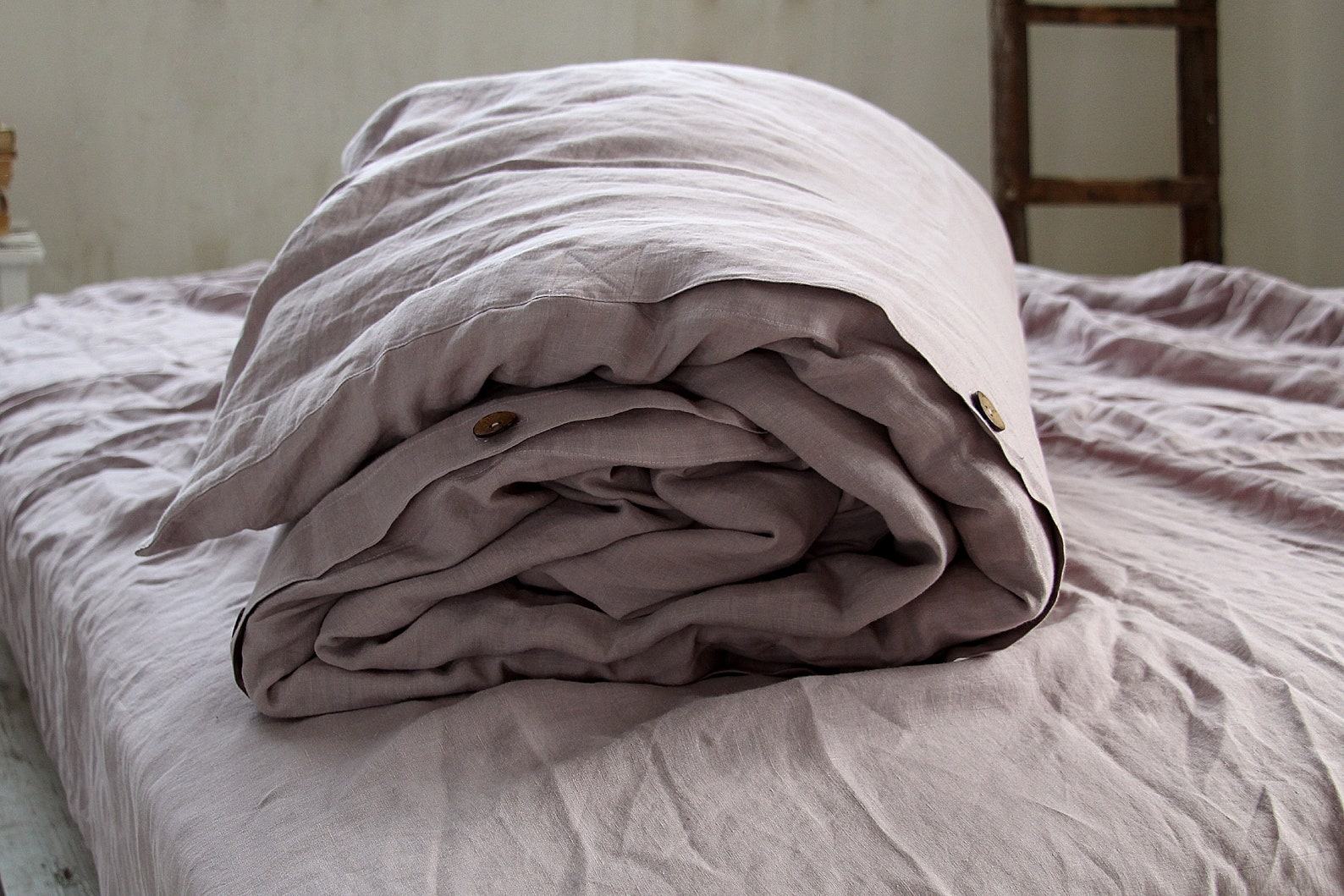 Embrace the Serenity of Nature Soft Linen Duvet Covers from Lithuania - Image 5