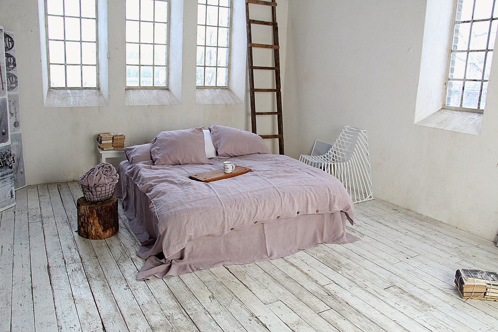 Embrace the Serenity of Nature Soft Linen Duvet Covers from Lithuania - Image 4