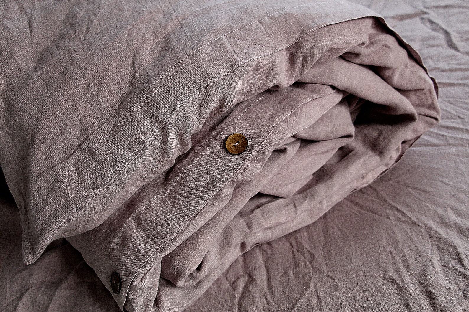 Embrace the Serenity of Nature Soft Linen Duvet Covers from Lithuania - Image 6