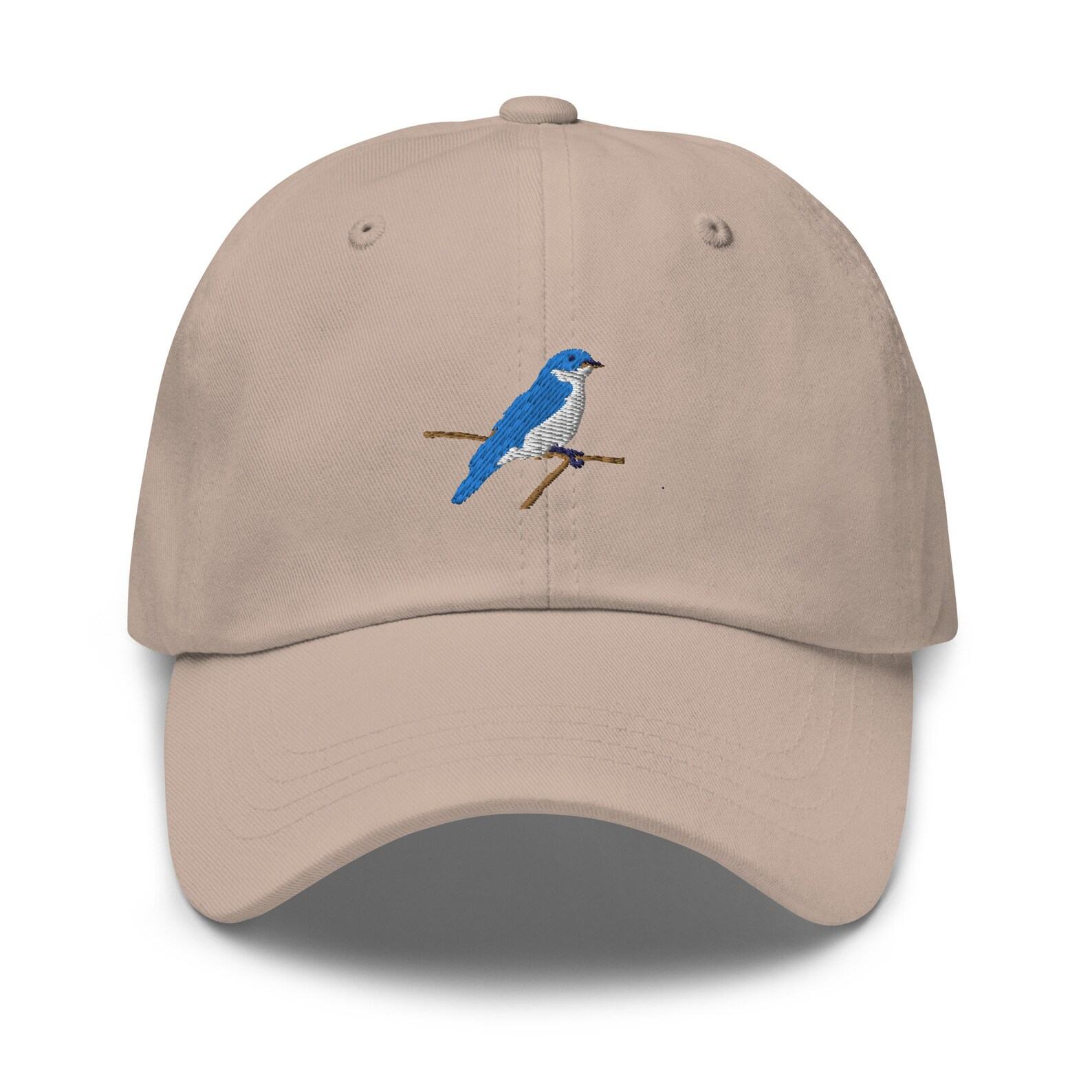 Embroidered Blue Bird Adjustable Cap Elevate Your Style with Nature’s Charm