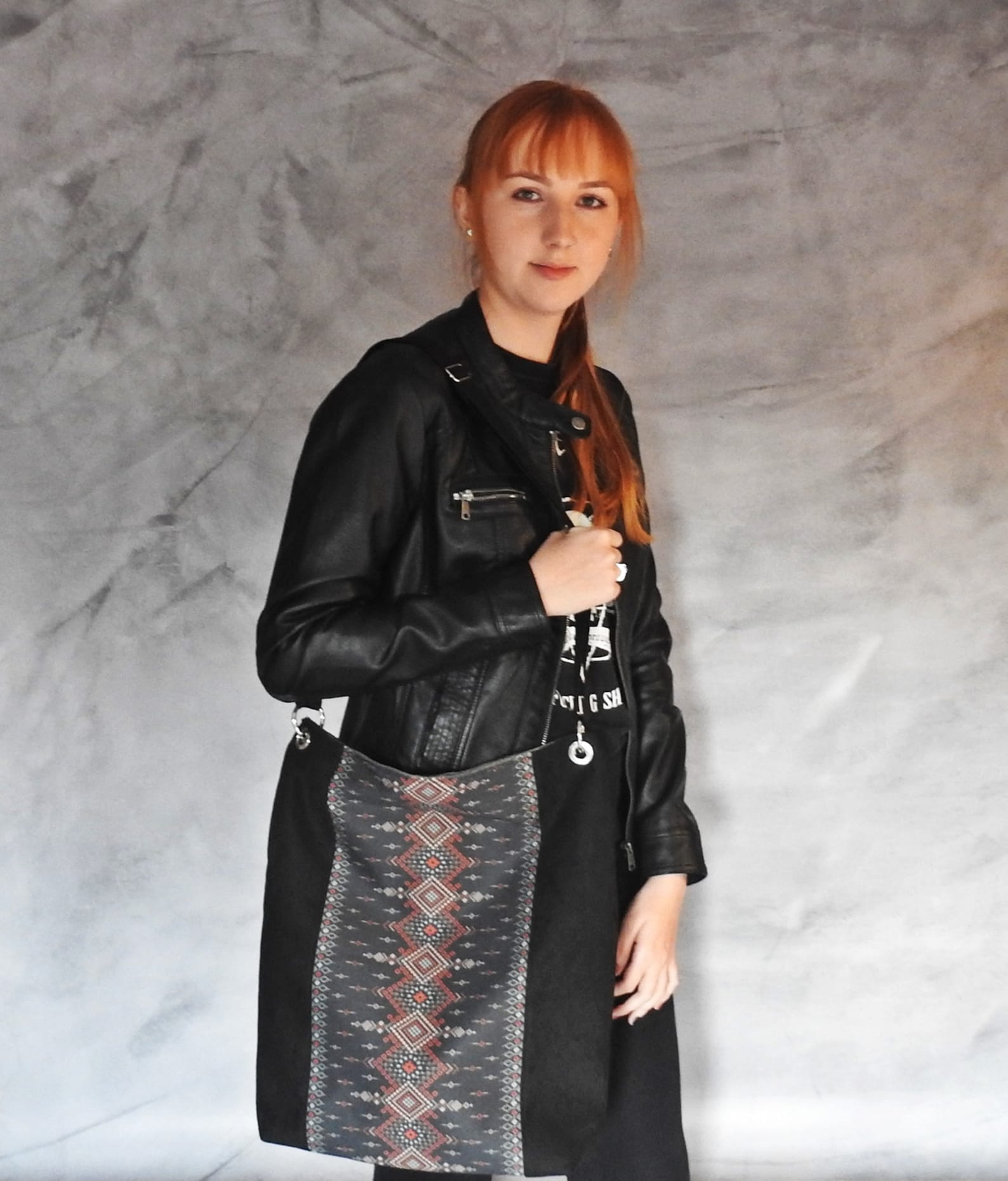 Embroidered Boho Bag A Tapestry of Ethnic Charm and Hippie Spirit - Image 3