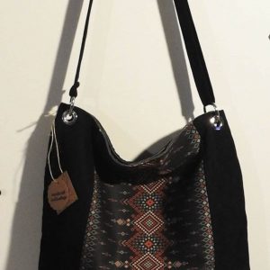 Embroidered Boho Bag A Tapestry of Ethnic Charm and Hippie Spirit