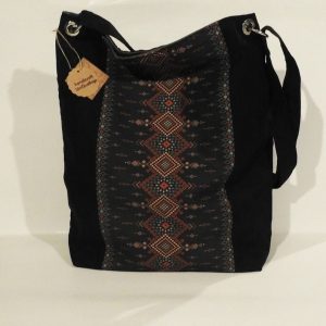 Embroidered Boho Bag A Tapestry of Ethnic Charm and Hippie Spirit
