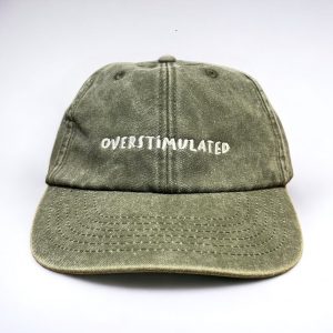 Embroidered Cap Vivian Flytrap – Washed Vintage Baseball Dad Cap