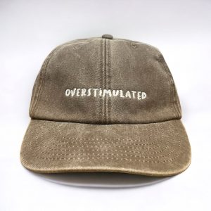 Embroidered Cap Vivian Flytrap – Washed Vintage Baseball Dad Cap