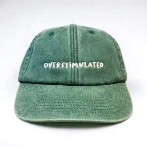 Embroidered Cap Vivian Flytrap – Washed Vintage Baseball Dad Cap