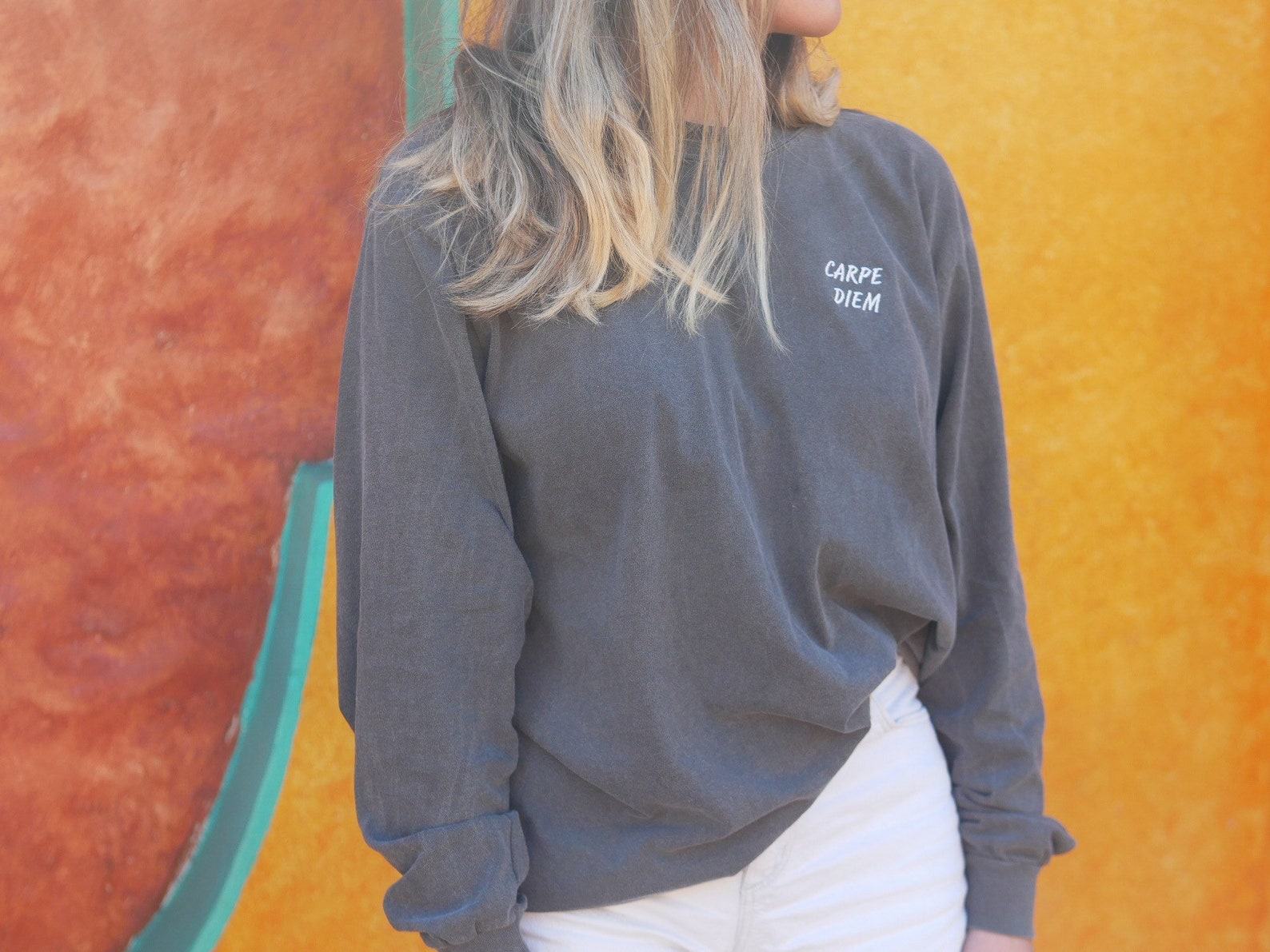 Embroidered Long-Sleeve Shirt The Interesting Personalized Holiday Item - Image 2