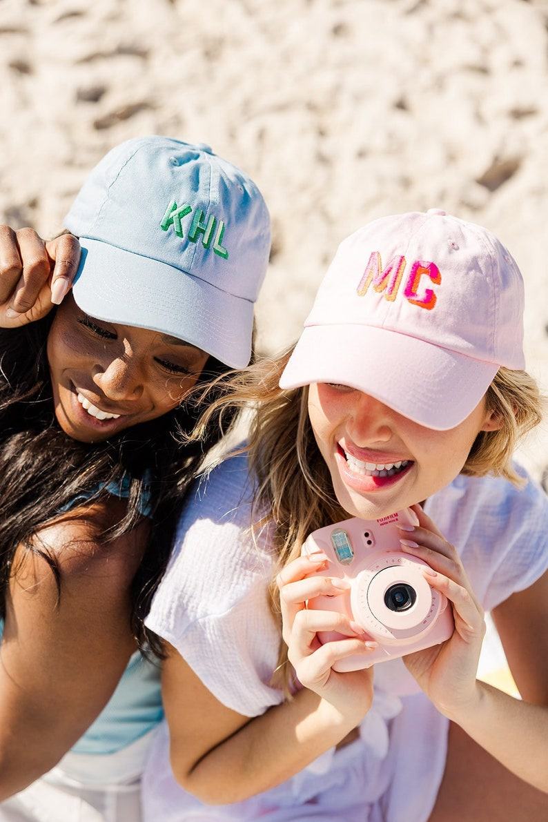 Embroidered Monogrammed Baseball Cap Personalize Your Style with a Touch of Elegance