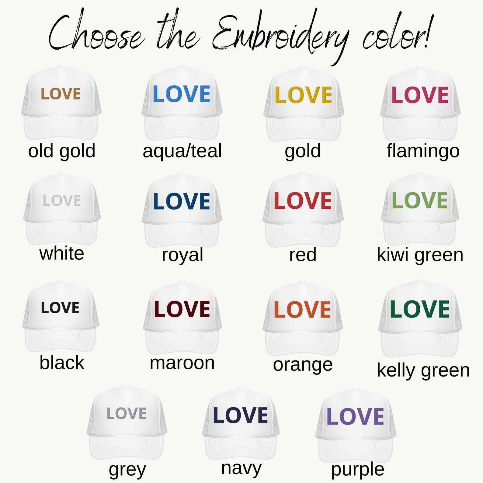 Embroidered Retro Foam Trucker Hat Elevate Your Fall Style with Personalized Charm