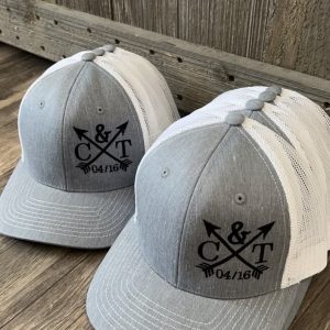 Embroidered Trucker Hats for the Perfect Wedding Party Celebrate in Style