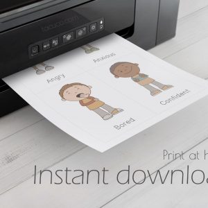 Emotions Flashcards Empowering Kids to Express and Understand Feelings