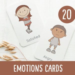 Emotions Flashcards Empowering Kids to Express and Understand Feelings